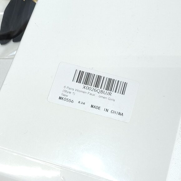 Fashion Jewelry Earrings Ethnic Feather Dangle Style Bohemian 6 Pair MK0556 NIB - Picture 4 of 6